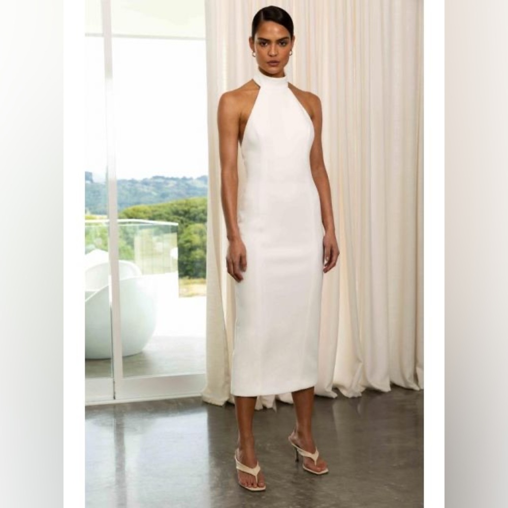 MISHA NAHLA MID-LENGTH DRESS